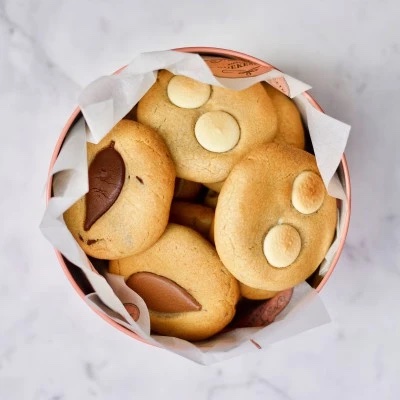 Koektrommel met koek